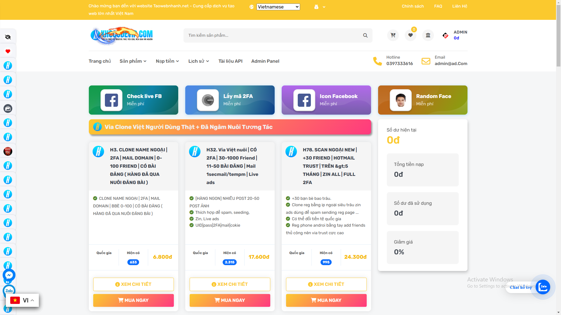 CloneV7 - Version 3.0.2 (Không mã hóa ioncube & không license bản quyền)