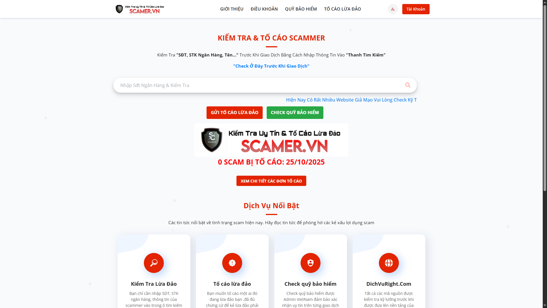 Tạo website Tố cáo lừa đảo,tạo link giao dịch viên uy tín
